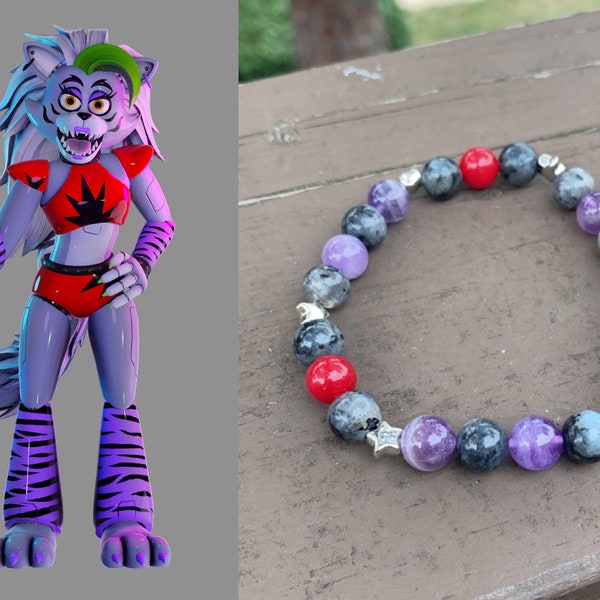 Roxy - real crystal bead bracelet