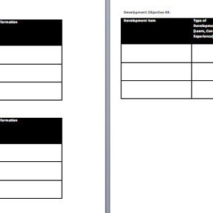 Individual Development Plan, Template, PDF, Planner - Etsy