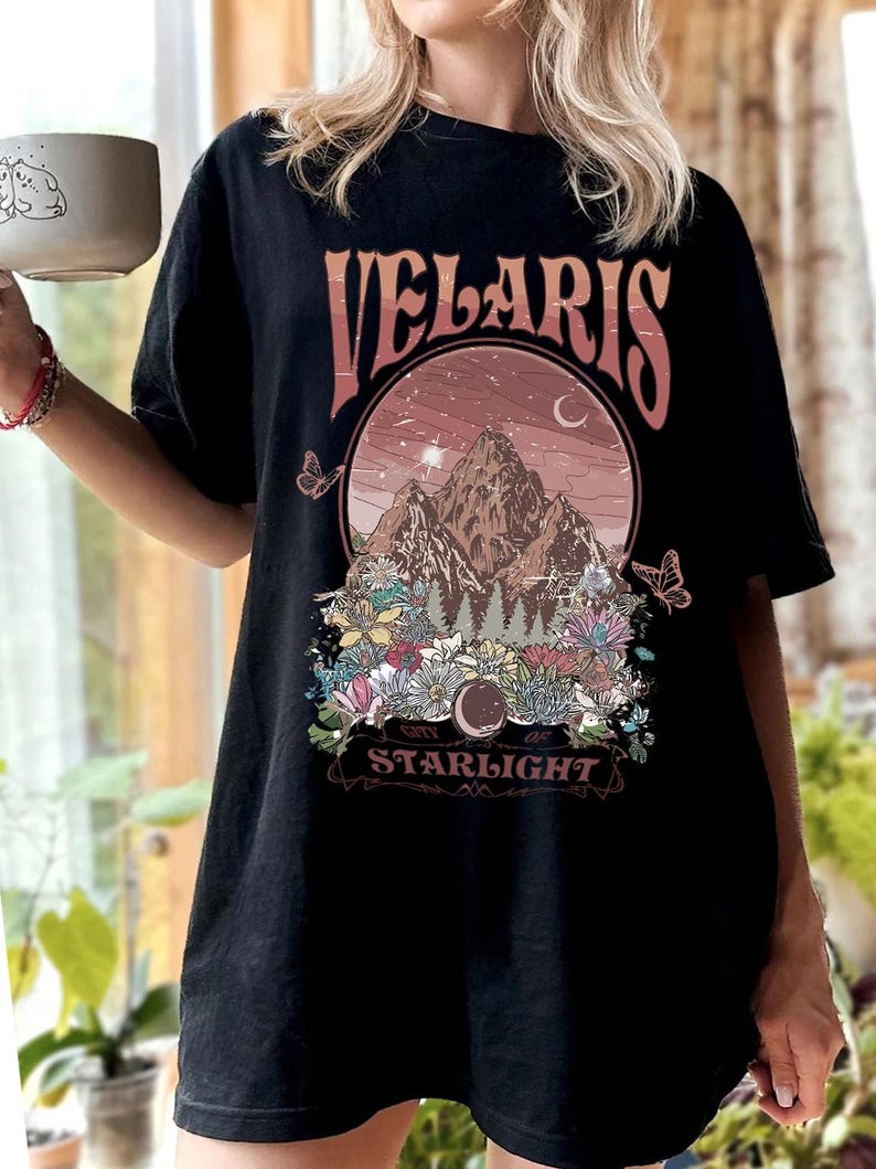 Velaris City of Starlight Acotar Shirt/ the Night Court Shirt/ Court of