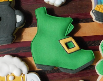 St. Patrick's Day Leprechaun Shoe Cookie Cutter!