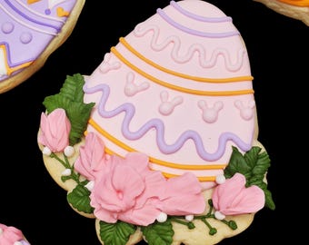 Cortador de galletas "Huevo de Pascua en el césped" (impreso en 3D, apto para lavavajillas, varios tamaños disponibles)