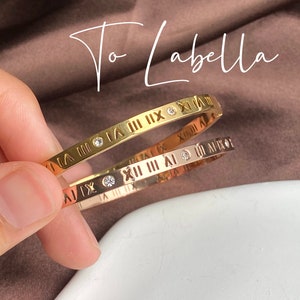 Cartier bracelet roman numerals hotsell