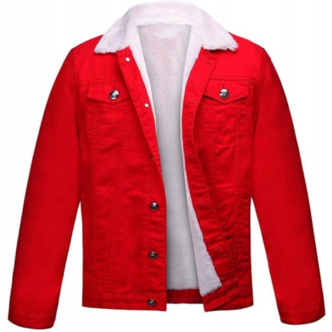 Christmas Chronicles Jacket, Red Christmas Jacket, Vintage Jacket, Christmas Outwear, Best Gift