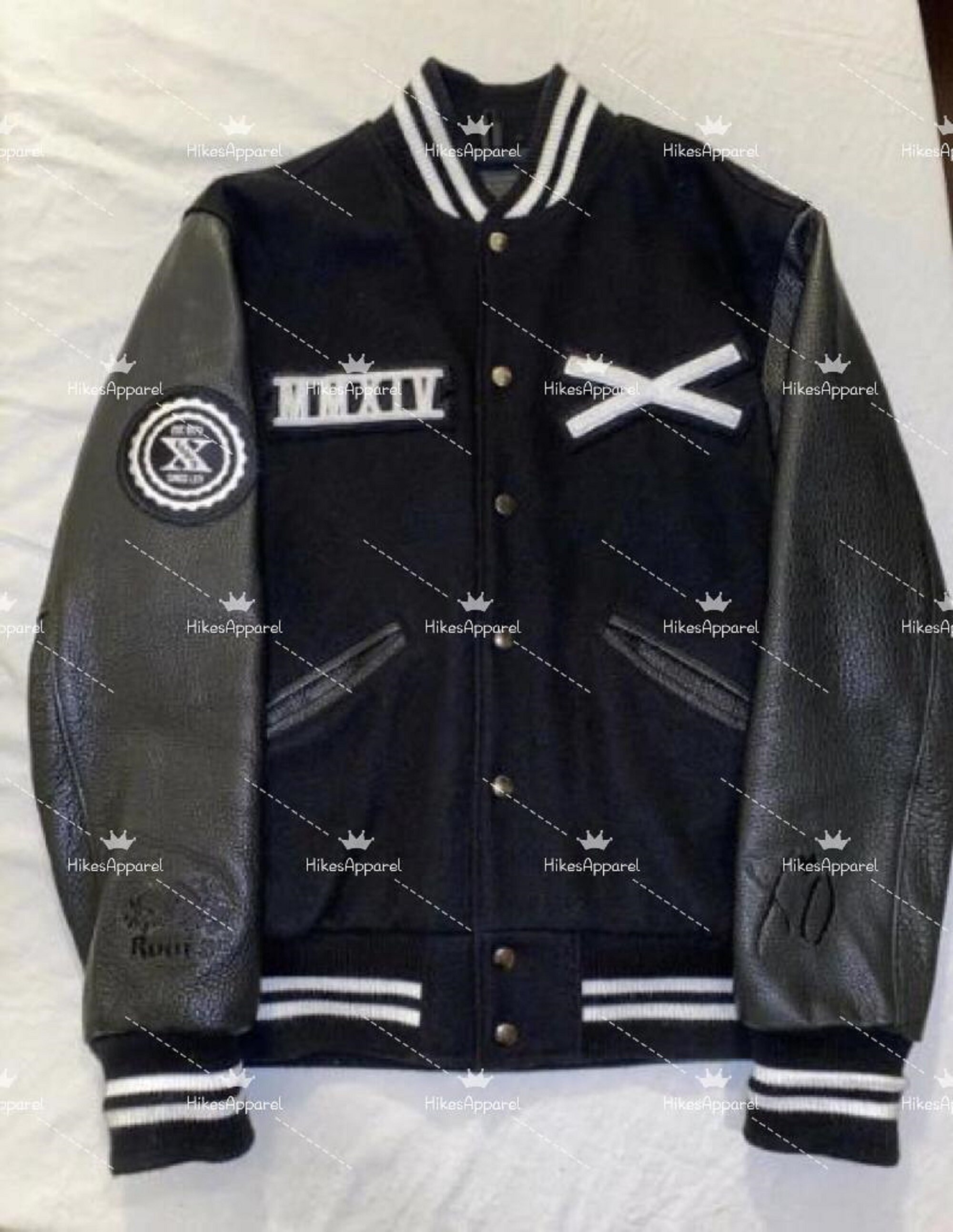 Films Jackets XO The Weeknd Super Bowl LV Varsity Wool Jacket