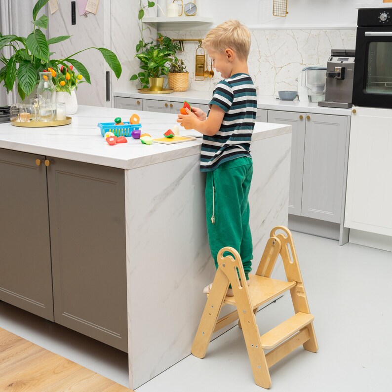 Toddler Stool for Kids Montessori Stool Step Stool for Kids Etsy