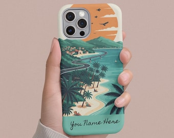 Large Initial Case Name Phone Case Personalized Phone Case for iPhone 16 Pro Max Case iPhone 15 Pro Max iPhone 14 13 12 Pro samsung, google