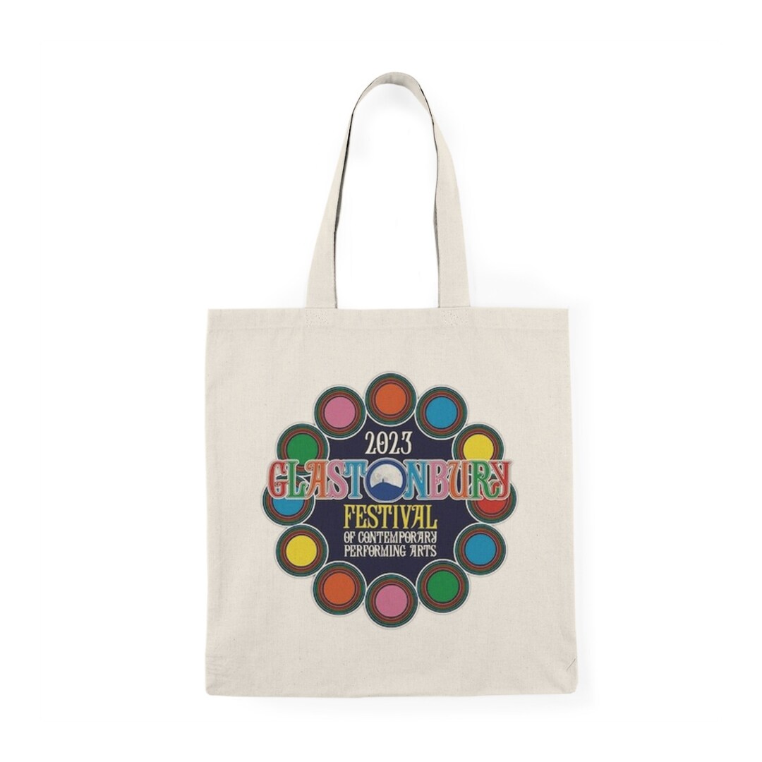 Glastonbury 2023 Cotton Tote Bag Etsy