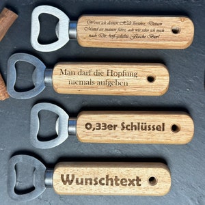 Personalized Bottle Opener | Desired engraving | Beer opener motif | Personalized gift