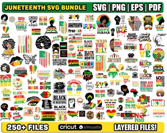 bundle svg juneteenth, png juneteenth, drapeau juneteenth, svg histoire des noirs pour cricut, fichiers en couches, svg enfants juneteenth, téléchargement immédiat