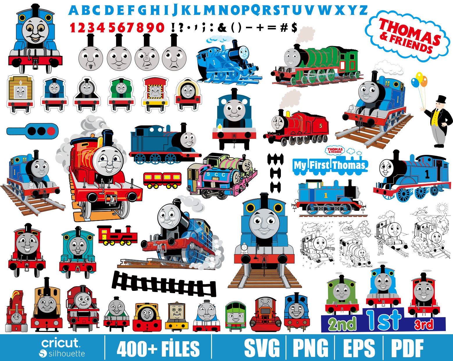 Thomas The Train Svg Thomas Train Svg Thomas Engine Svg Thomas The