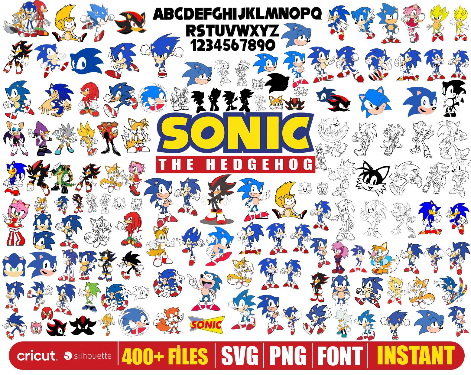 Classic Super Sonic Sprites Sonic , yellow character illustration lot  transparent background PNG clipart