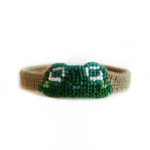 Frog Friendship Bracelet – Handmade Cute Amphibian Charm Gift for Women, Kids & Nature Fans | Whimsical Frog Jewelry for Cottagecore Style