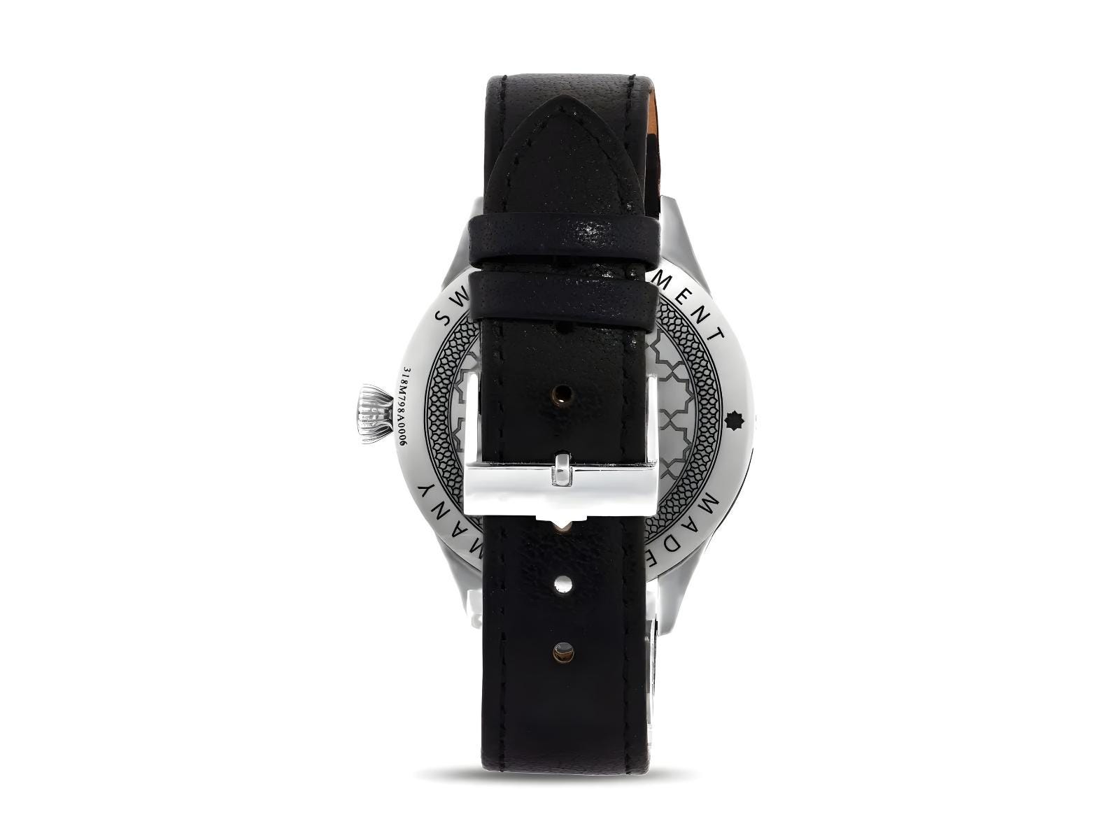 Stunning Cob Gypsy Painted Men Watch, Genuine Leather Analog Watch ...