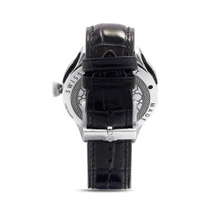 Micro Mosaics Hand Painted Jesus Watch, Stainless Still Religious Unisex Watch, Genuine Leather Analog Watch, Luxury Gift image 5