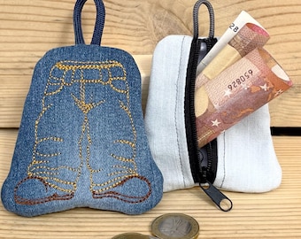 Embroidery file bag Spendierhose 10x10, ITH embroidery file bag with zipper, In the hoop bag charmer