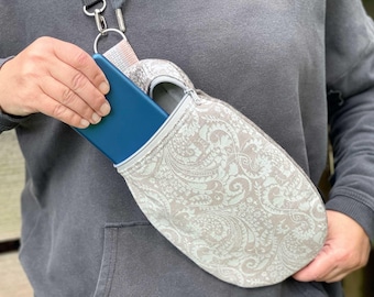 Fichier de broderie Sac bandoulière 18x30 (7x11,81’’), sac poitrine In The Hoop, sac vierge ITH avec fermeture éclair, motif de broderie pour broderie à la machine