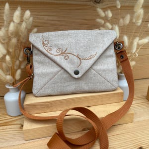 OTH embroidery file letterbag 8x11.8inch, bag design wearable as a shoulder bag, clutch, crossbody bag or fanny pack, DIY machine embroidery