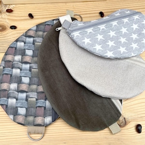 ITH Stickdatei Crossbody Bag Set S, M, L, XL, In The Hoop Brusttasche, blanko Tasche Maschinenstickerei, Stickdesign Umhängetasche BeanBag