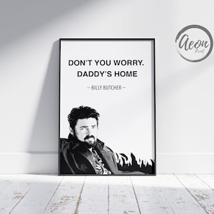 Daddy&#39;s home _ TV Show Poster _ Wall Art Printing _ Custom Poster _ Wall Decor _ Printable Art