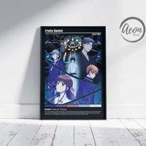 Anime Manga Poster _ Minimalist Anime Poster _ Minimalist Poster _ Retro Vintage Art Print _ Wall Art Decor