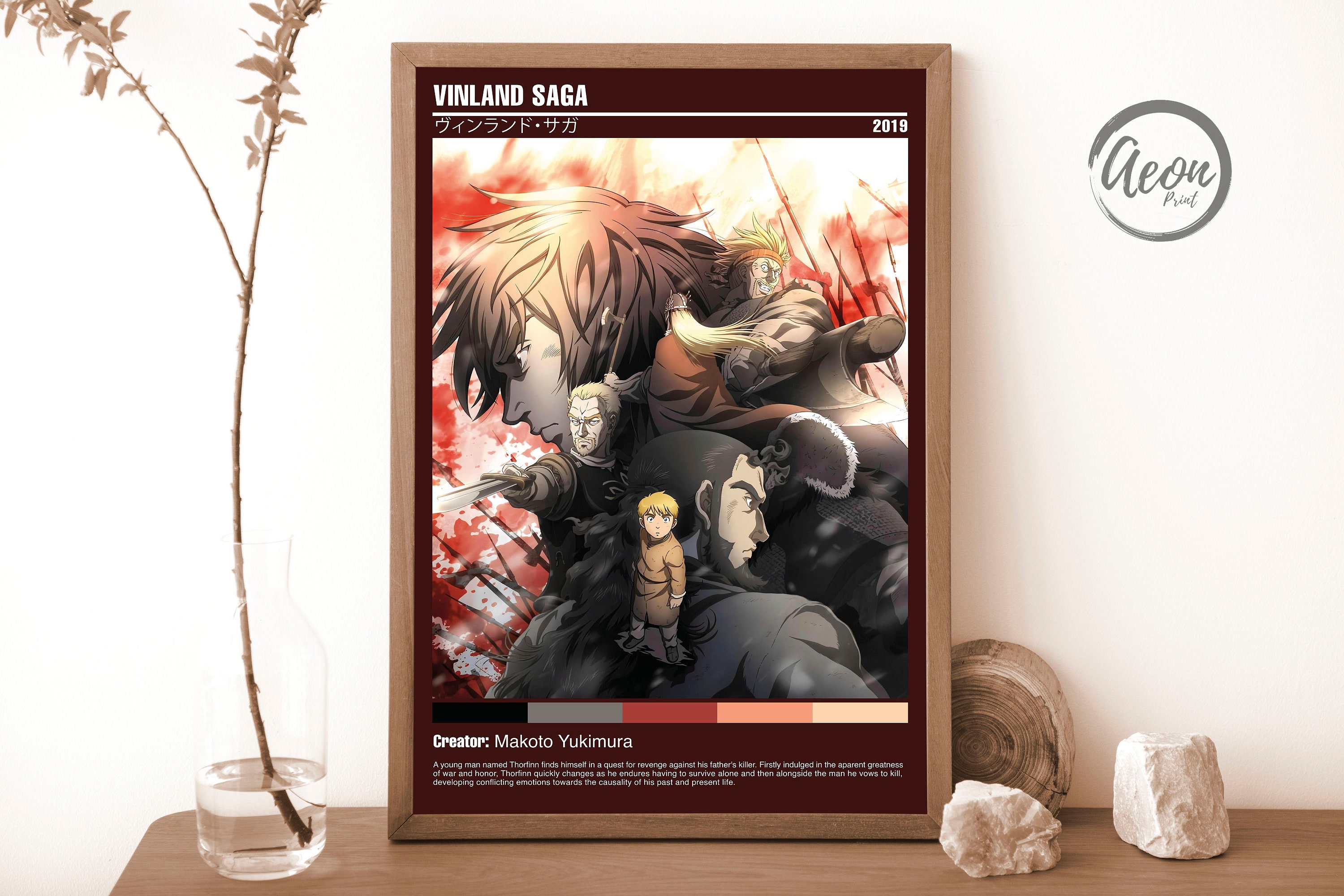 Vinland Saga Season 2 japanese anime manga  Poster for Sale by