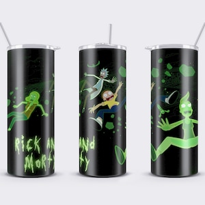 Anime Manga 20oz Tumbler dritto PNG Wrap