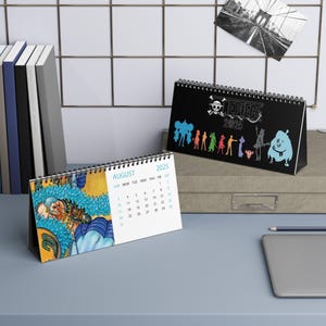 2025 Anime Desk Calendar | 2025 Desk Calendar | Anime | 2025 Calendar | Anime Calendar