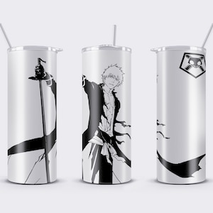 Anime Manga  20oz Straight Tumbler PNG Wrap