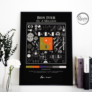 Pôster do álbum _ Impressão de arte em parede _ Pôster personalizado _ Decoração de parede _ Arte para impressão