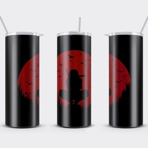 Anime Manga  20oz Straight Tumbler PNG Wrap