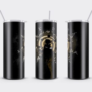 Anime Manga  20oz Straight Tumbler PNG Wrap