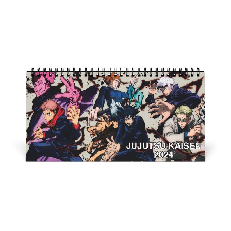 2024 Anime Desk Calendar 2024 Desk Calendar Anime 2024 Calendar Anime