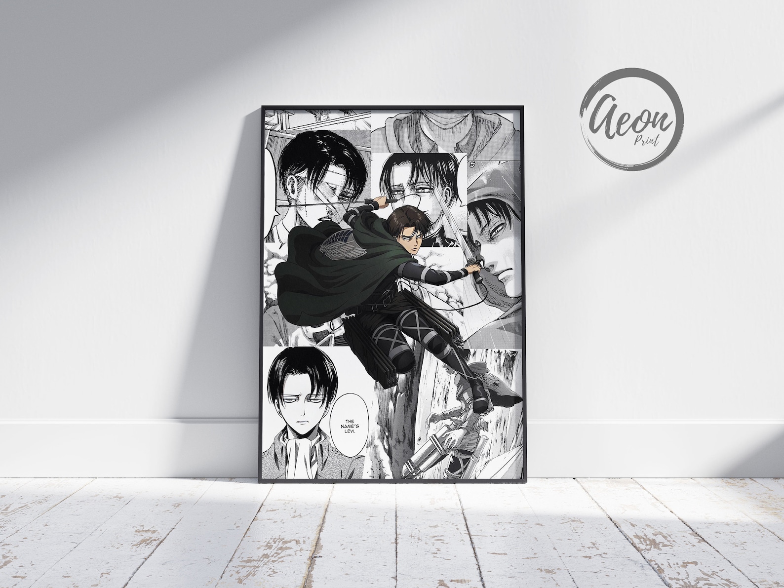 Anime Manga Character Poster _ Minimalist Anime Poster _ Etsy