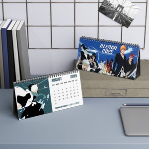 2025 Anime Manga Desk Calendar | 2025 Desk Calendar | 2025 Calendar | Anime Calendar