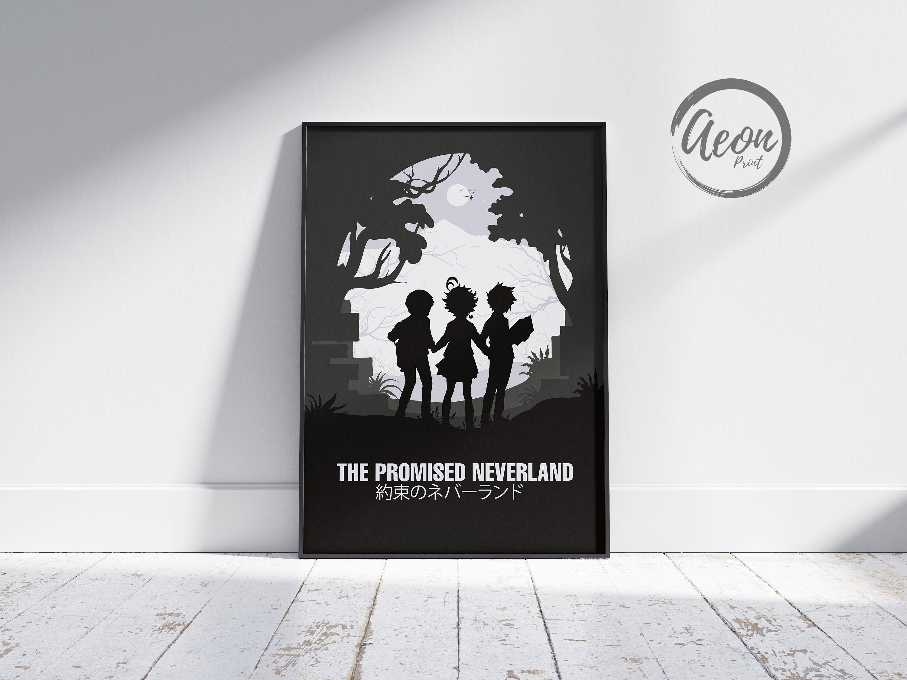 The Promised Neverland Anime Poster Home Decor Paper Wall Posters Emma  Norman Ray Mother Isabella Bar Room Decoration Print Art