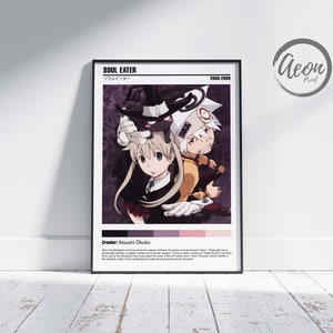 Soul Eater: Girls of Soul Eater Anime Wall Scroll