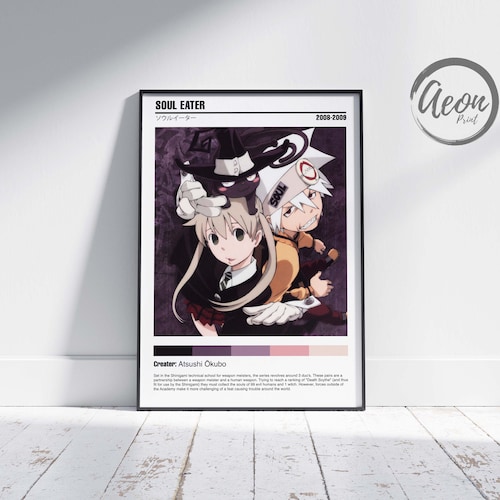 Soul Eater Poster, Japan Anime Poster, Poster Print, Canvas Art