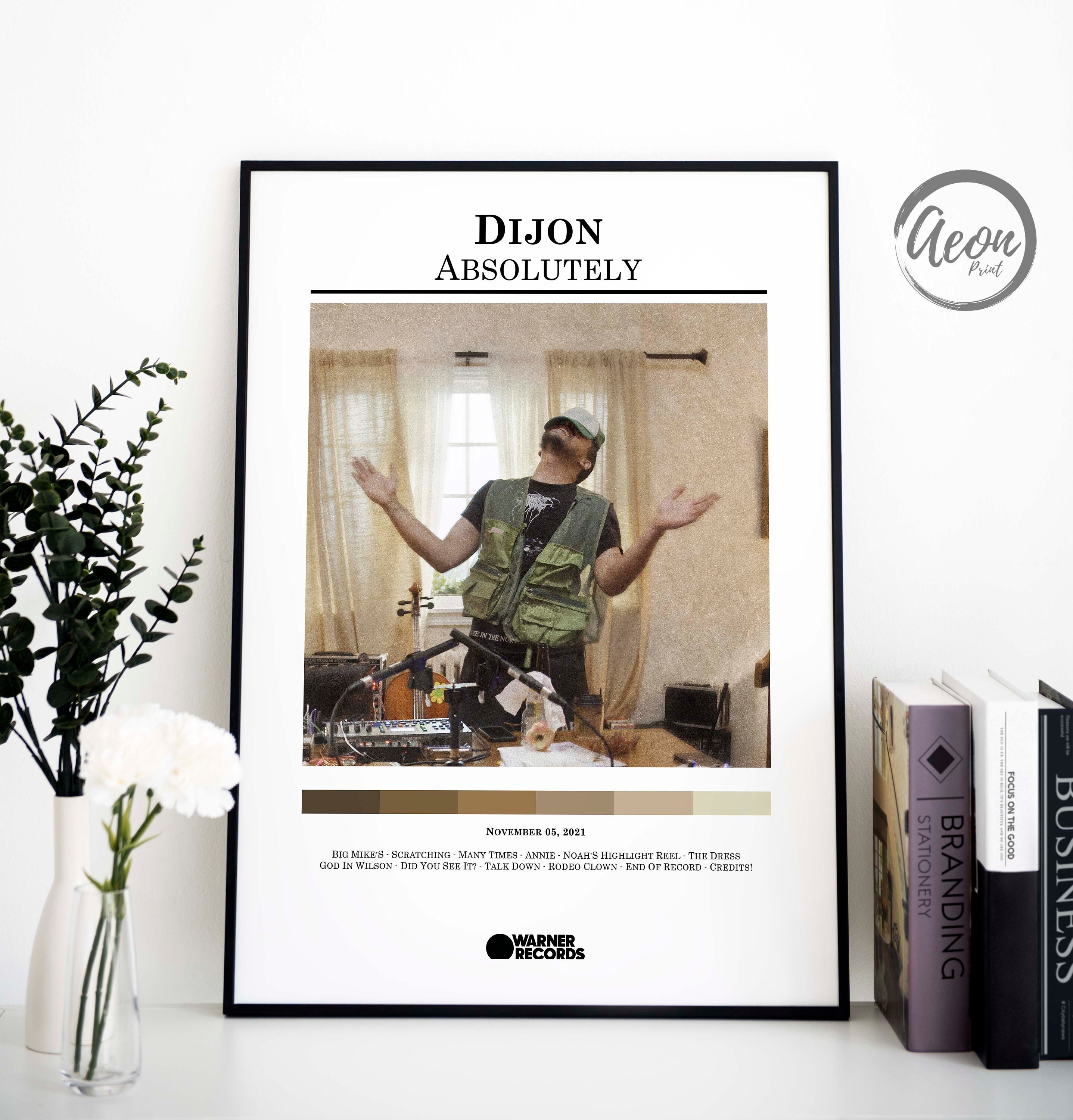 Album Poster _ Wall Art Printing _ Custom Poster _ Wall Decor _ Printable Art