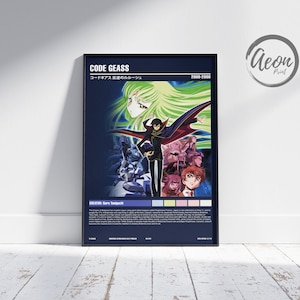 Anime Manga Poster _ Minimalist Anime Poster _ Minimalist Poster _ Retro Vintage Art Print _ Wall Art Decor