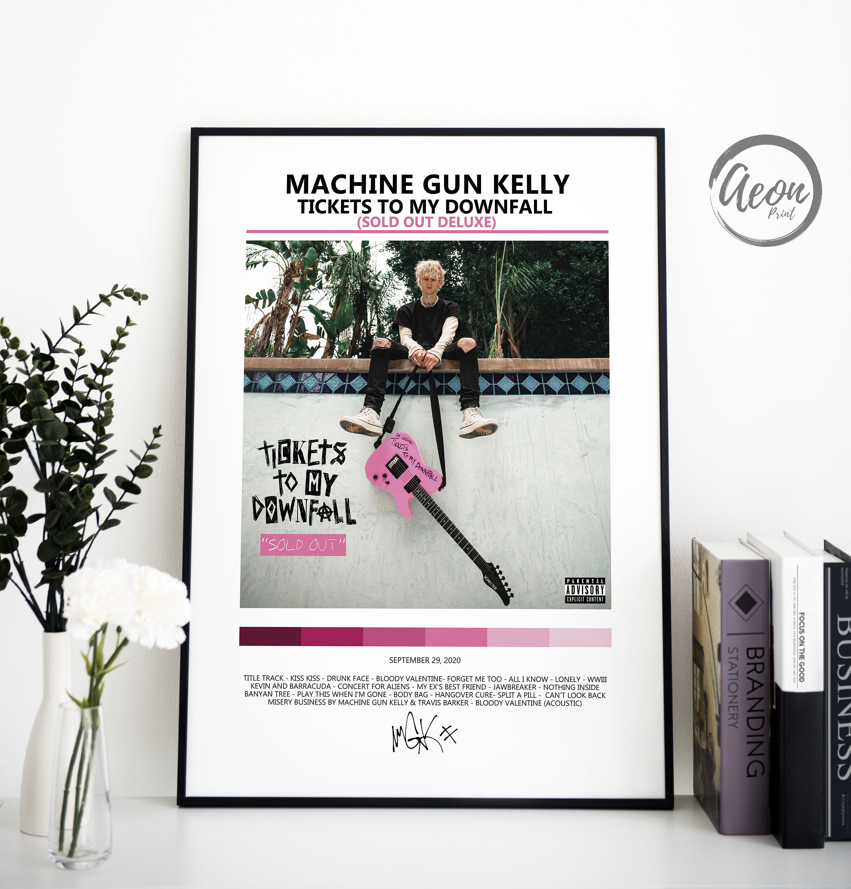 Album Poster _ Wall Art Printing _ Custom Poster _ Printable Art
