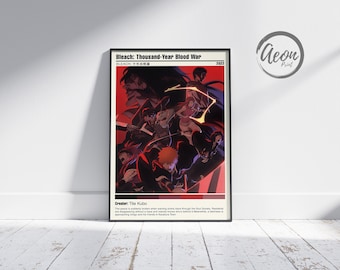 Anime Manga Poster _ Minimalist Anime Poster _ Minimalist Poster _ Retro Vintage Art Print _ Wall Art Decor