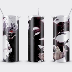 Anime Manga  20oz Straight Tumbler PNG Wrap