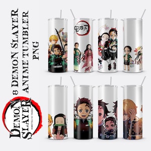 Anime Manga  20oz Straight Tumbler PNG Wrap