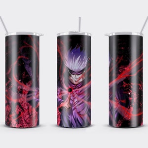 Anime Manga  20oz Straight Tumbler PNG Wrap