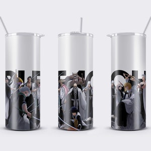 Anime Manga  20oz Straight Tumbler PNG Wrap