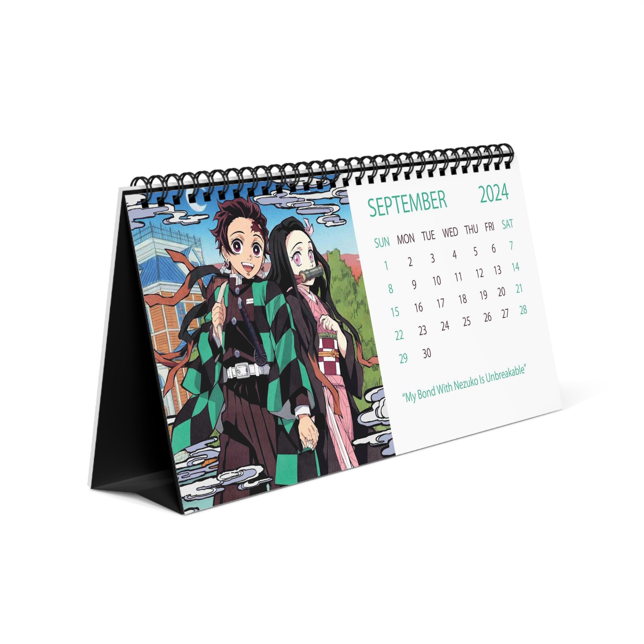 2024 Anime Desk Calendar 2024 Desk Calendar Anime 2024 Calendar