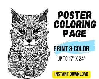 Zentangle Print - Etsy