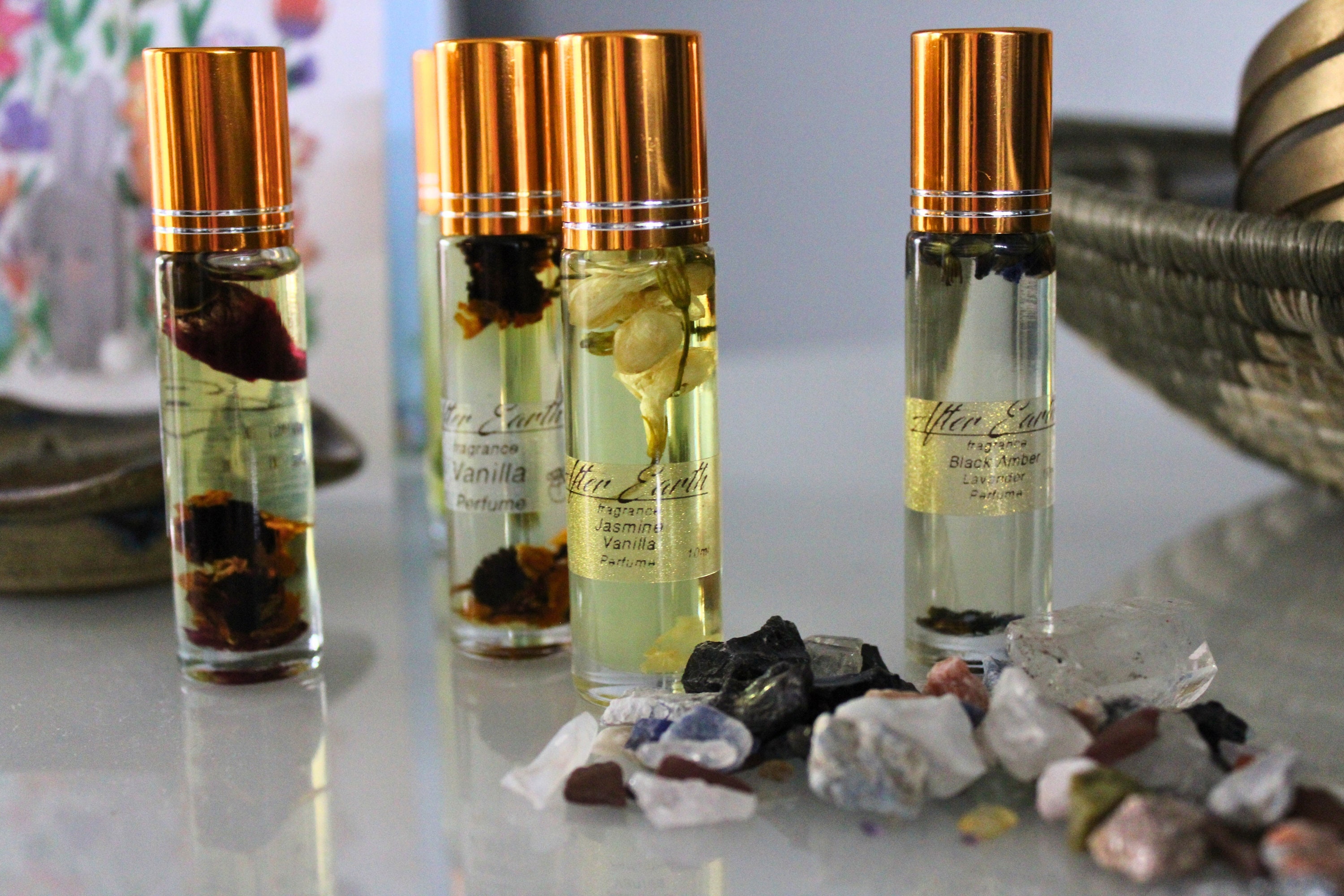 Roll on Oil Perfumes All Natural Scented Perfume Oil 10ml Etsy