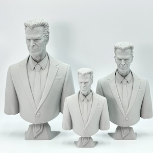 Half Life Gman Statue Bust Figure Collectable