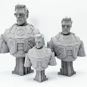 Gordon Freeman Half-Life Bust by Eastman
